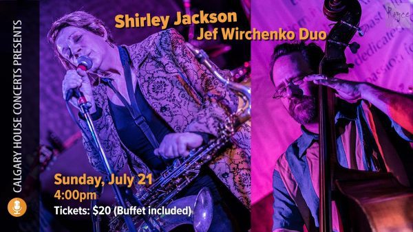 Shirley Jackson w/Jef Wirchenko Duo at Calgary House Concerts
