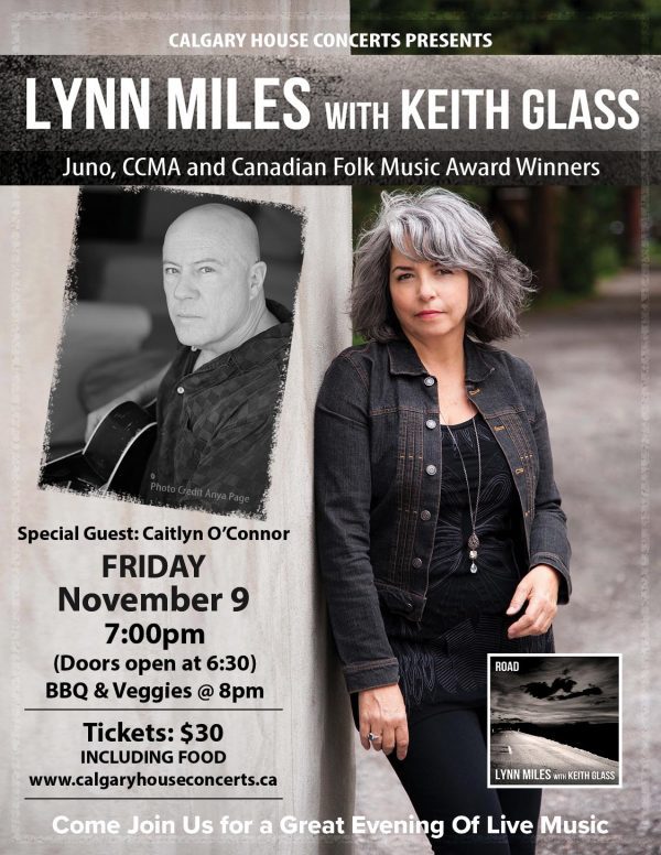 Lynn Miles with Keith Glass November 9 2018