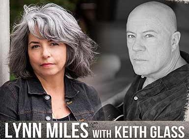 Lynn Miles with Keith Glass