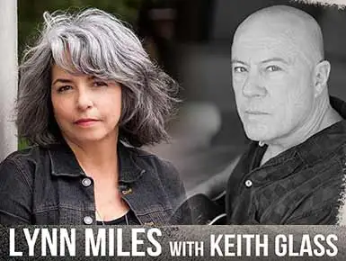 Lynn Miles with Keith Glass