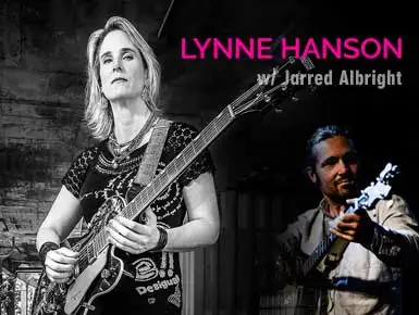 Lynne Hanson with Jarred Albright