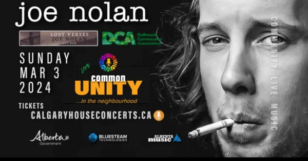 Joe Nolan Live in the Community Sunday March 3, 2024