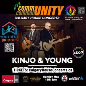 KINJO & YOUNG Live in the Community Sunday May 18th NCC
