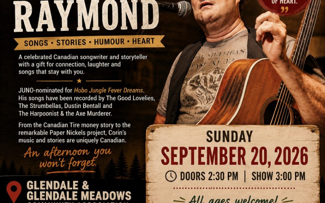 Corin Raymond Sunday 20th 2026